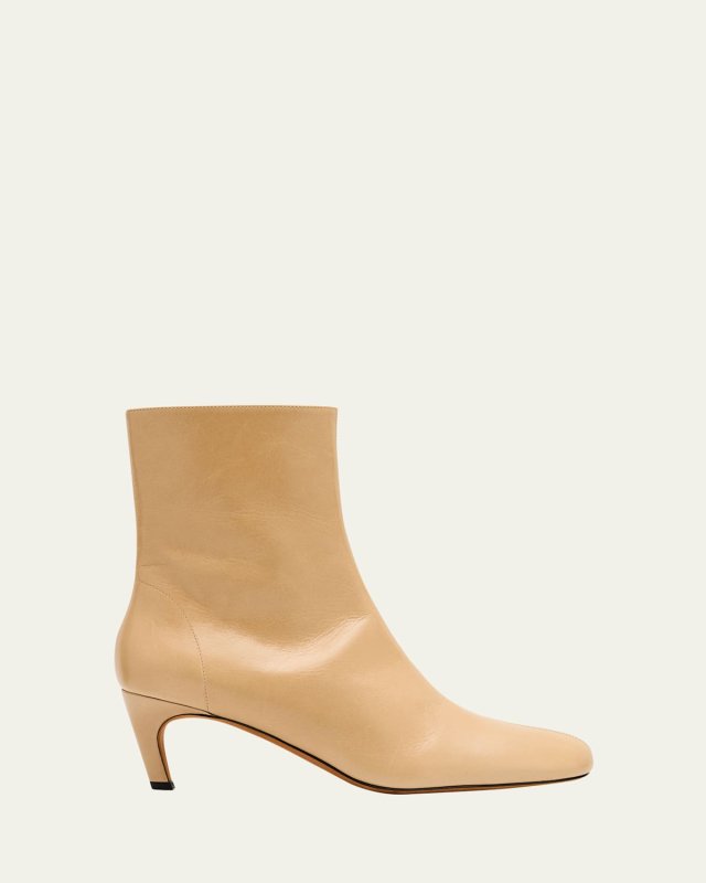 Uma Leather Ankle Boots